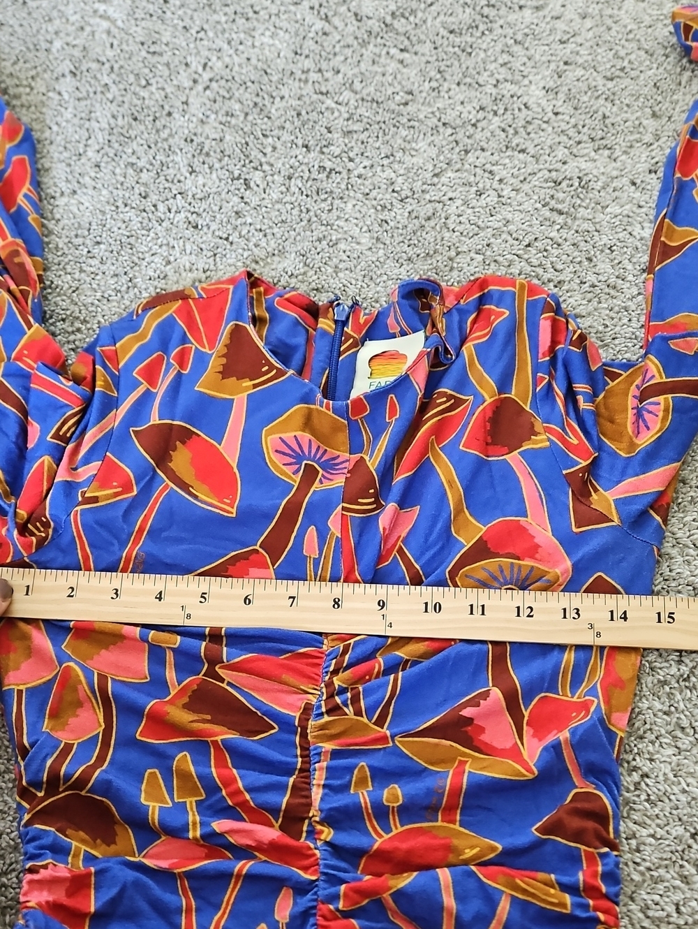 Farm Rio Maxi Dress S - Picture 6 of 10